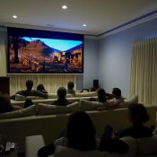 20 seat movie theatre in Maitraya Homestead