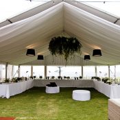 wedding marquee with lighting - Maitraya Luxury Private Retreat Albany
